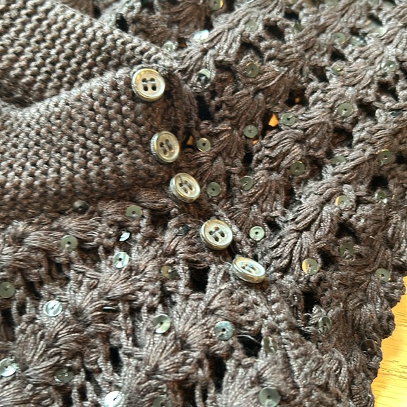 ALLSAINTS HAND EMBELLISHED SWEAT S-S - Picture 13 of 14